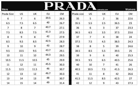 prada schuhe tabelle|Prada.